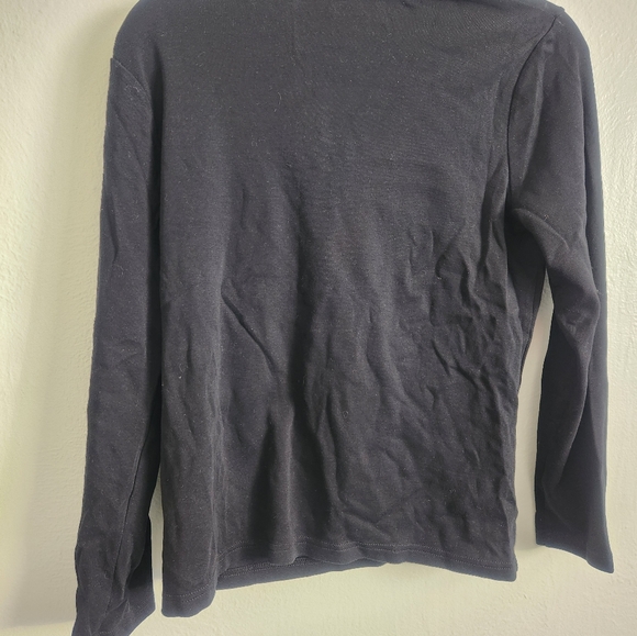 Snowflake Black long sleeve tee M - Picture 6 of 10